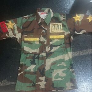 E47 Camo glam jacket